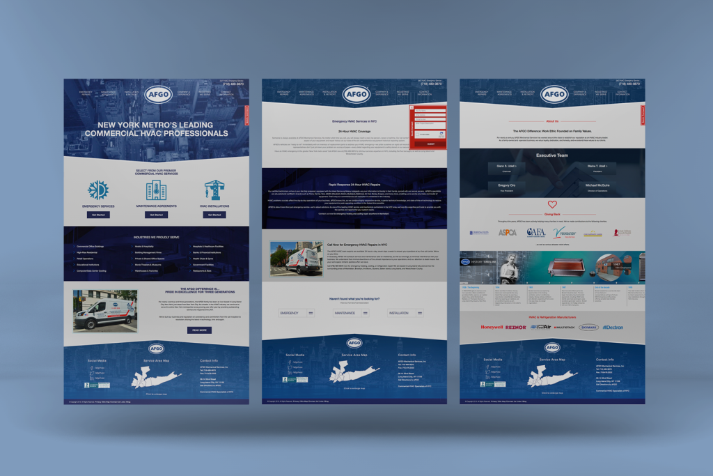 Portfolio website afgo